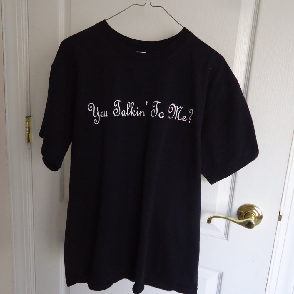 Anvil YOU TALKIN' TO ME T Shirt L Men